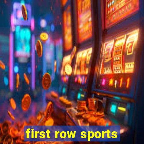 first row sports